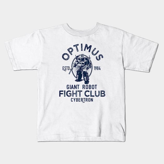 OPTIMUS PRIME : Transformers GEN 1 - robot fight club Kids T-Shirt by ROBZILLA